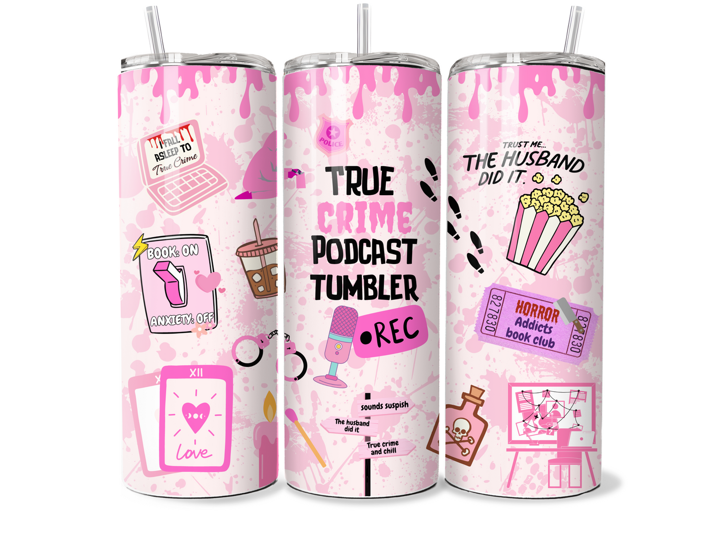 True Crime Podcast Tumbler