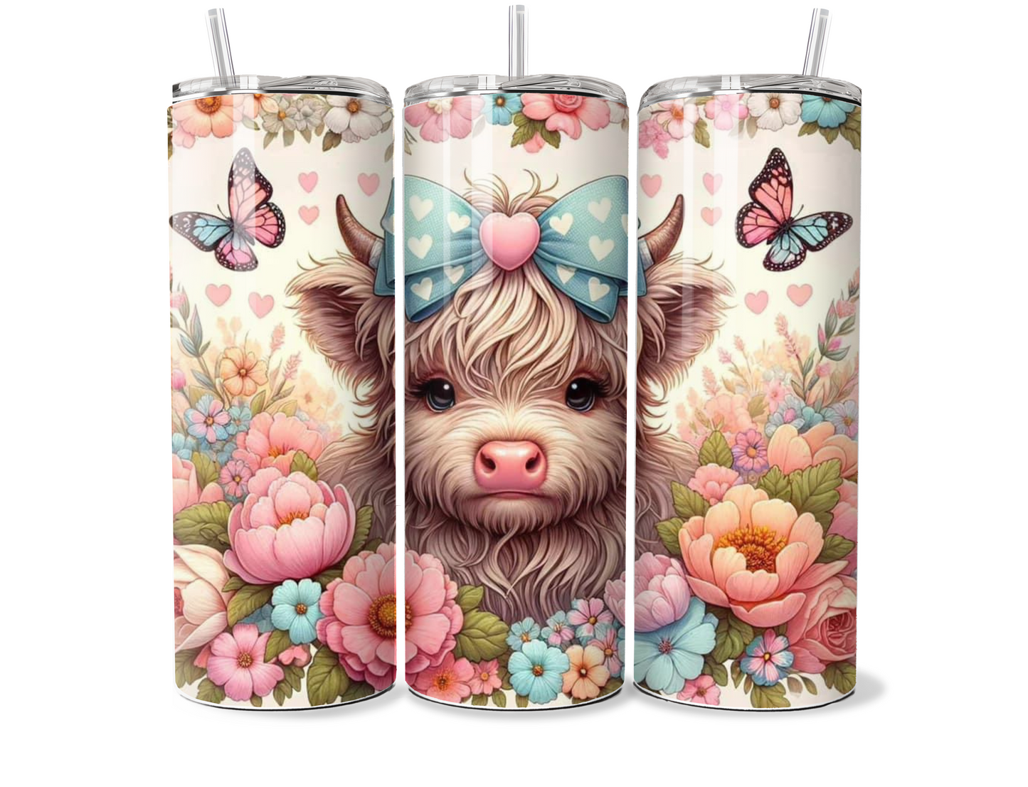 Cute Highland Cow Tumbler