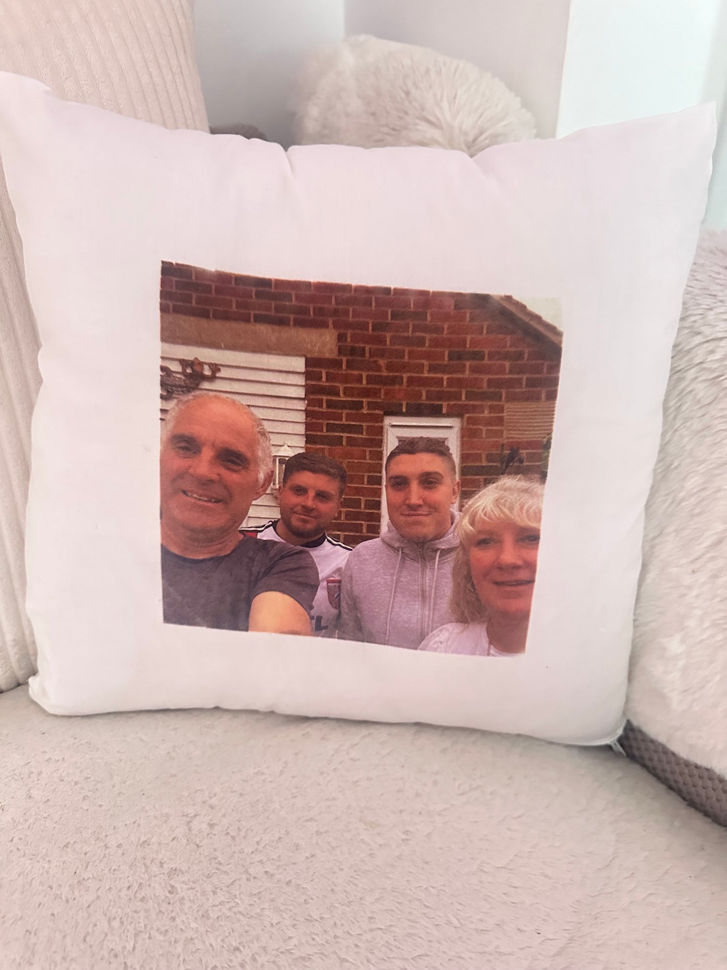 Personalised Photo Cushion Cover