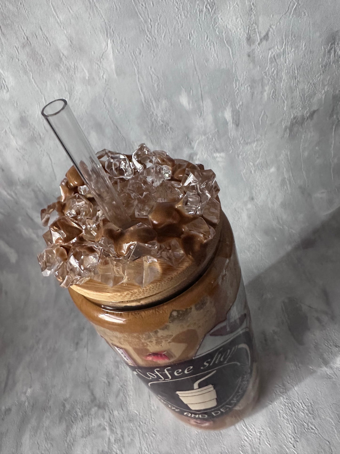 Iced Coffee Glass